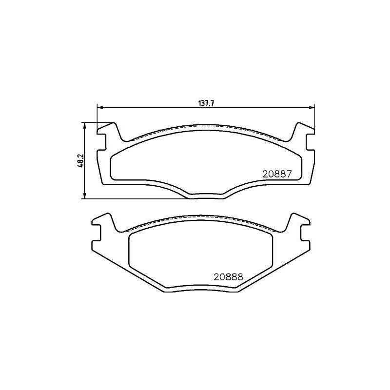 Pastiglie freno asse anteriore - HELLA BRAKE