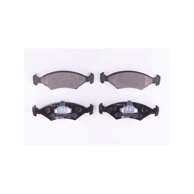 Pastiglie freno asse anteriore - HELLA BRAKE