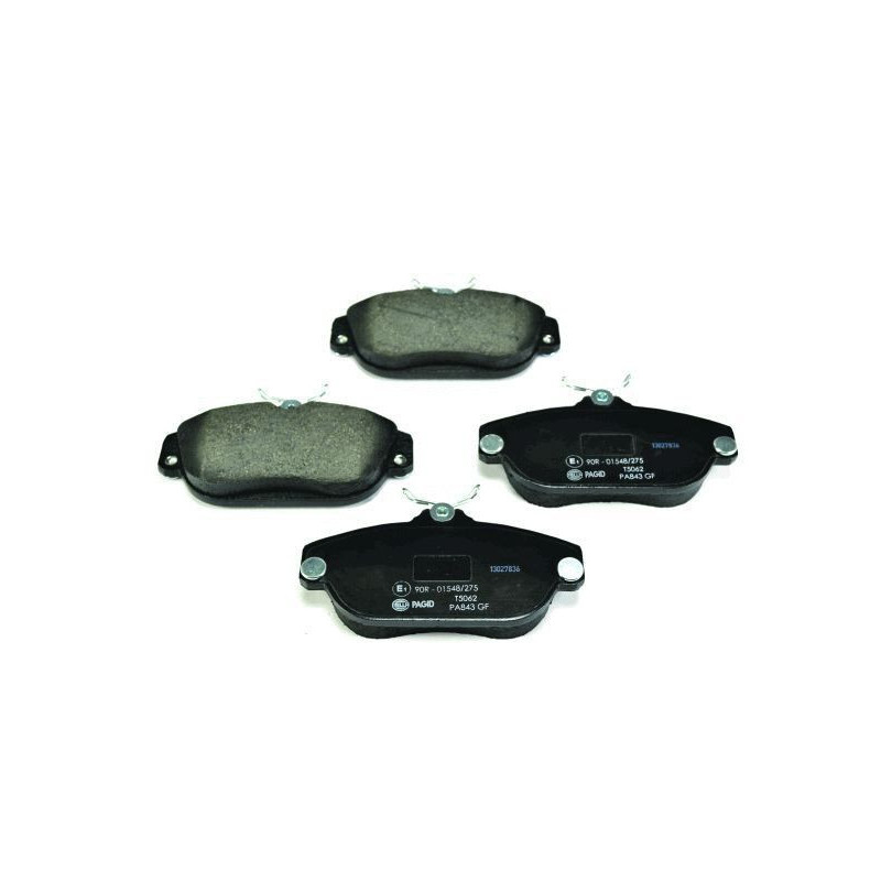 Pastiglie freno asse anteriore - HELLA BRAKE