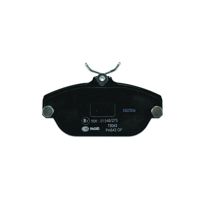 Pastiglie freno asse anteriore - HELLA BRAKE