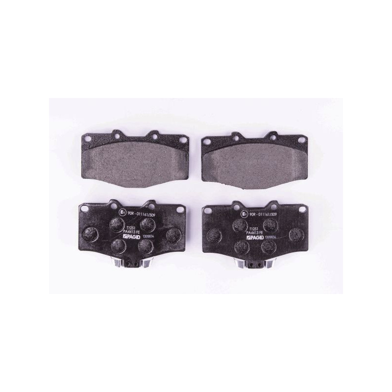 Pastiglie freno asse anteriore - HELLA BRAKE