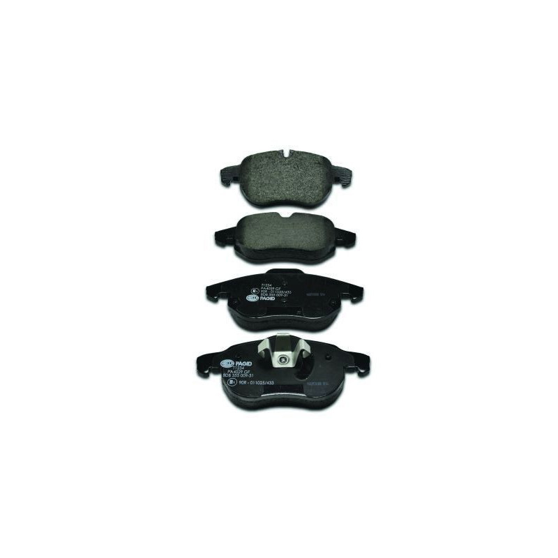 Pastiglie freno asse anteriore - HELLA BRAKE