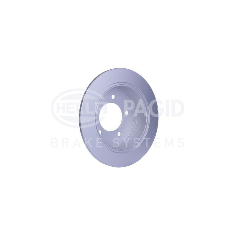 Disco freno asse posteriore - HELLA BRAKE