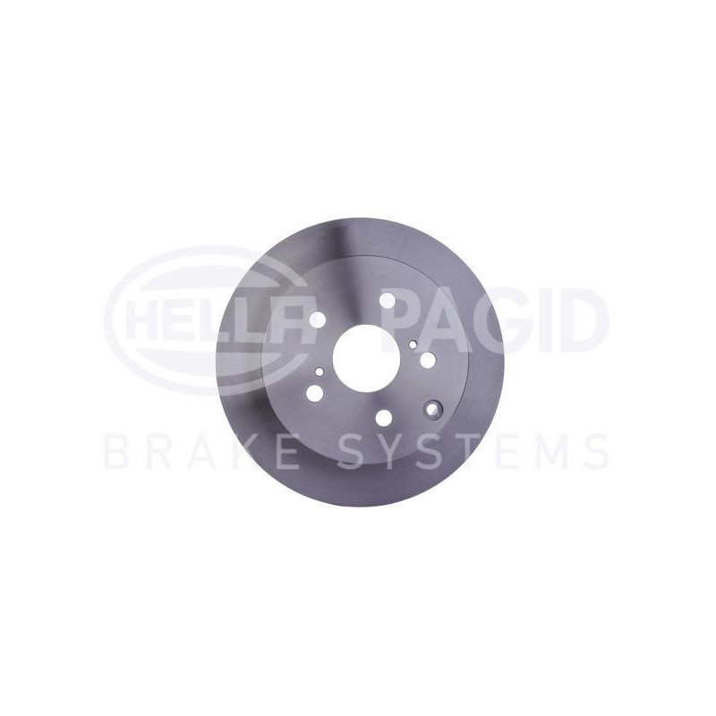 Disco freno asse posteriore - HELLA BRAKE