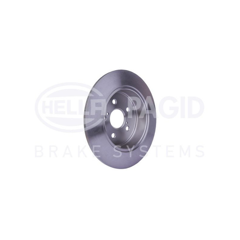 Disco freno asse posteriore - HELLA BRAKE