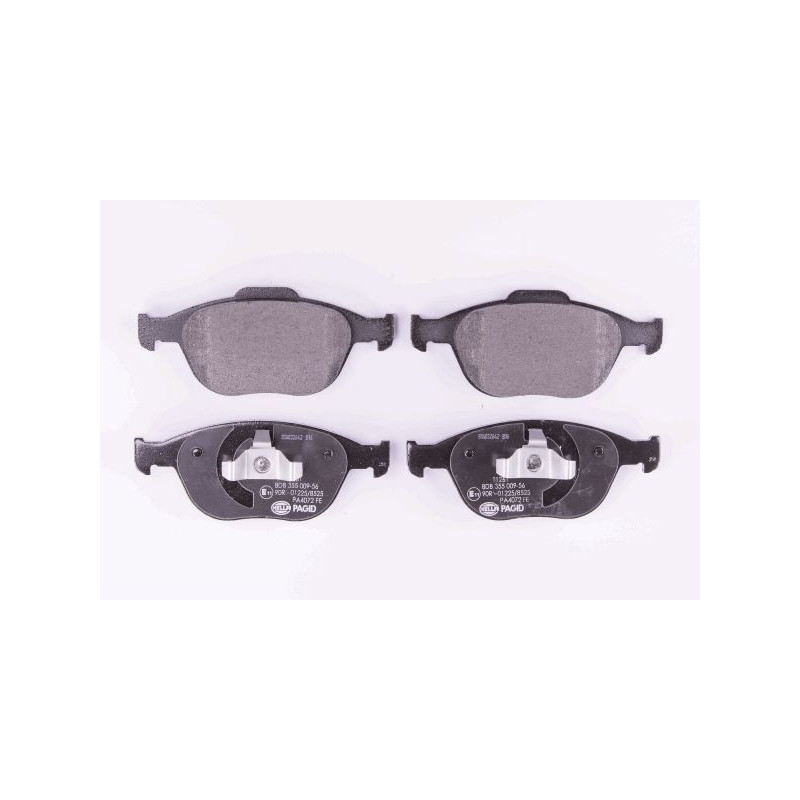 Pastiglie freno asse anteriore - HELLA BRAKE