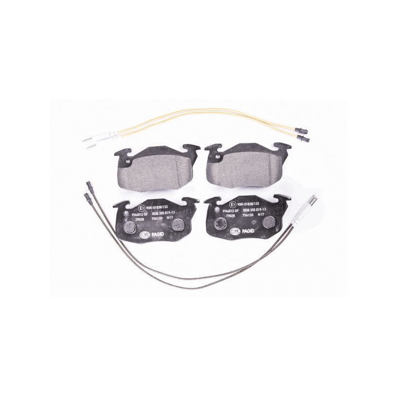 Pastiglie freno asse anteriore - PAGID