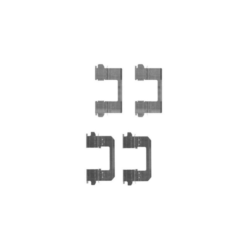 Pastiglie freno asse anteriore - HELLA BRAKE