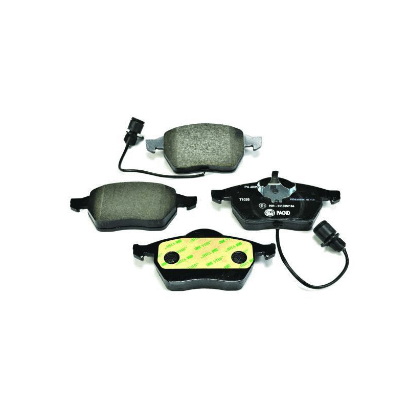 Pastiglie freno asse anteriore - HELLA BRAKE