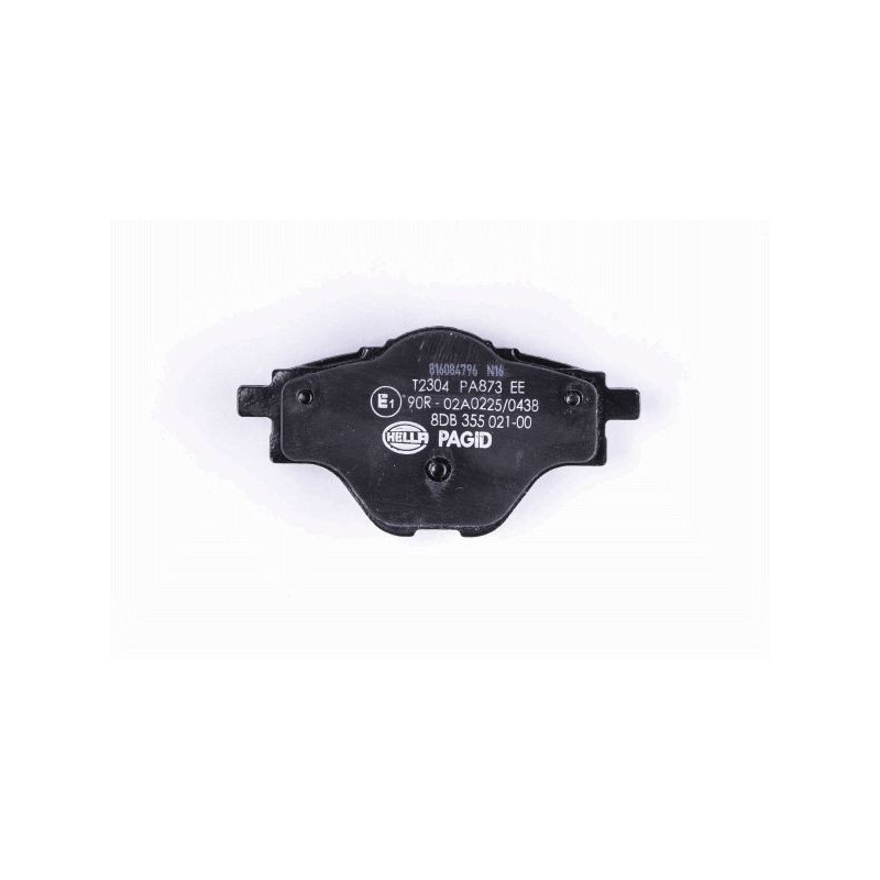 Pastiglie freno asse posteriore - HELLA BRAKE