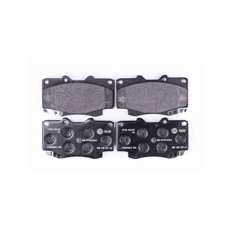 Pastiglie freno asse anteriore - HELLA BRAKE