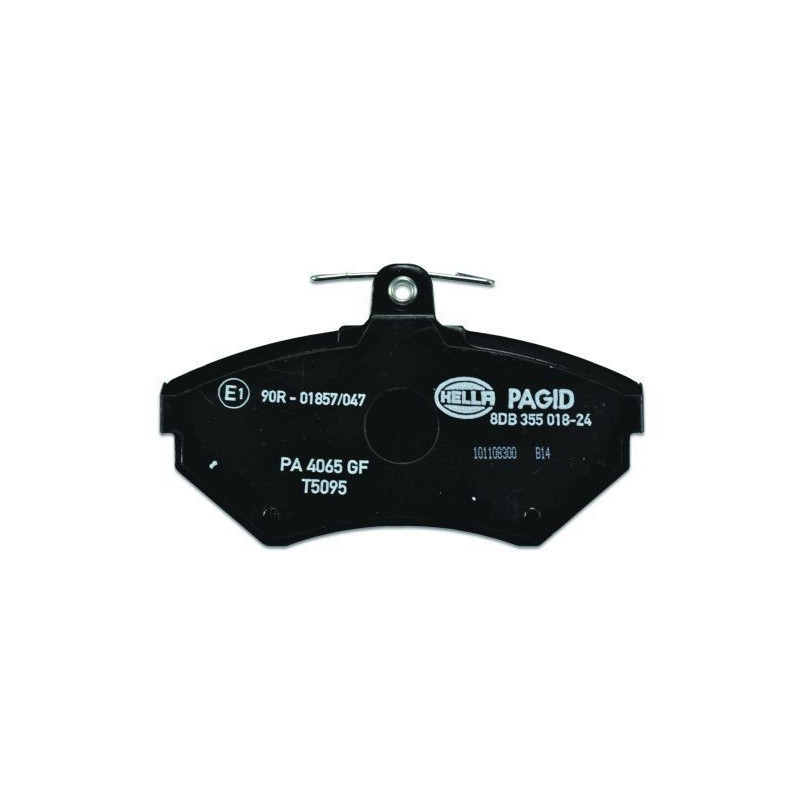 Pastiglie freno asse anteriore - HELLA BRAKE