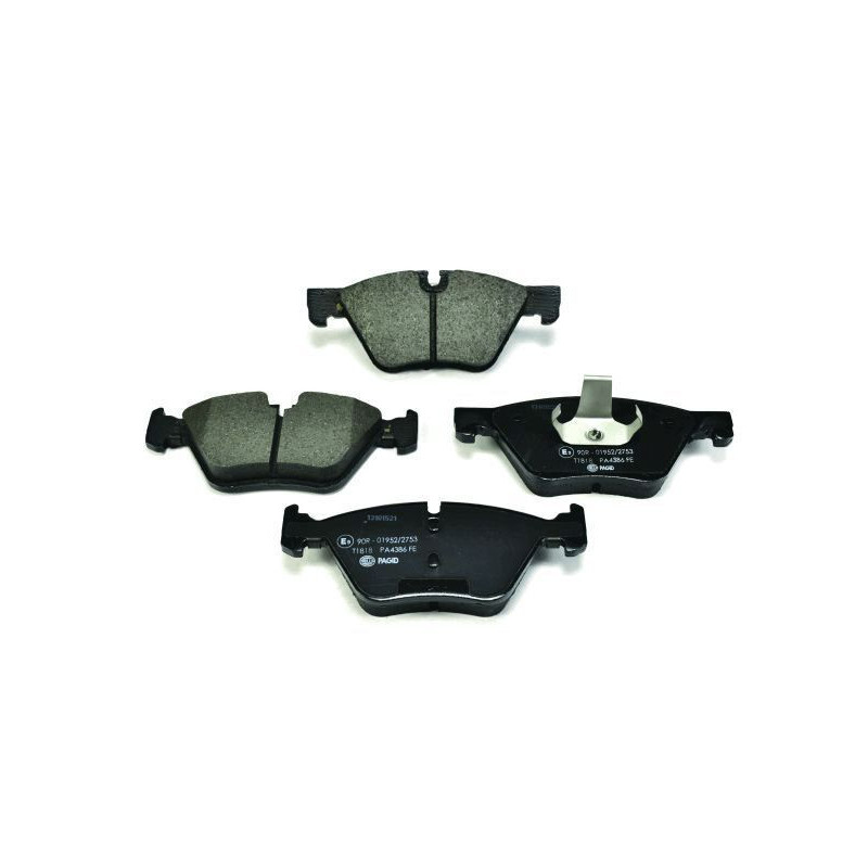 Pastiglie freno asse anteriore - HELLA BRAKE