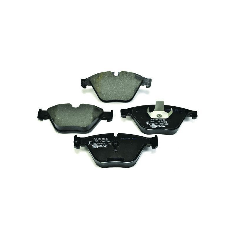 Pastiglie freno asse anteriore - HELLA BRAKE