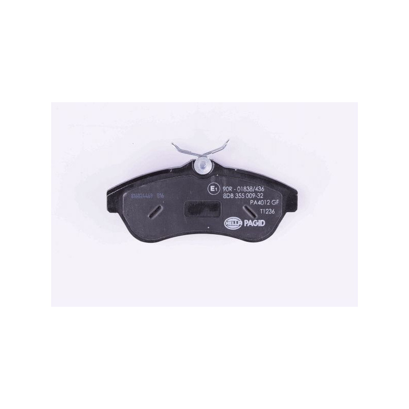 Pastiglie freno asse anteriore - HELLA BRAKE