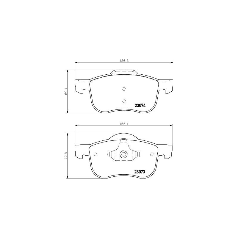 Pastiglie freno asse anteriore - HELLA BRAKE