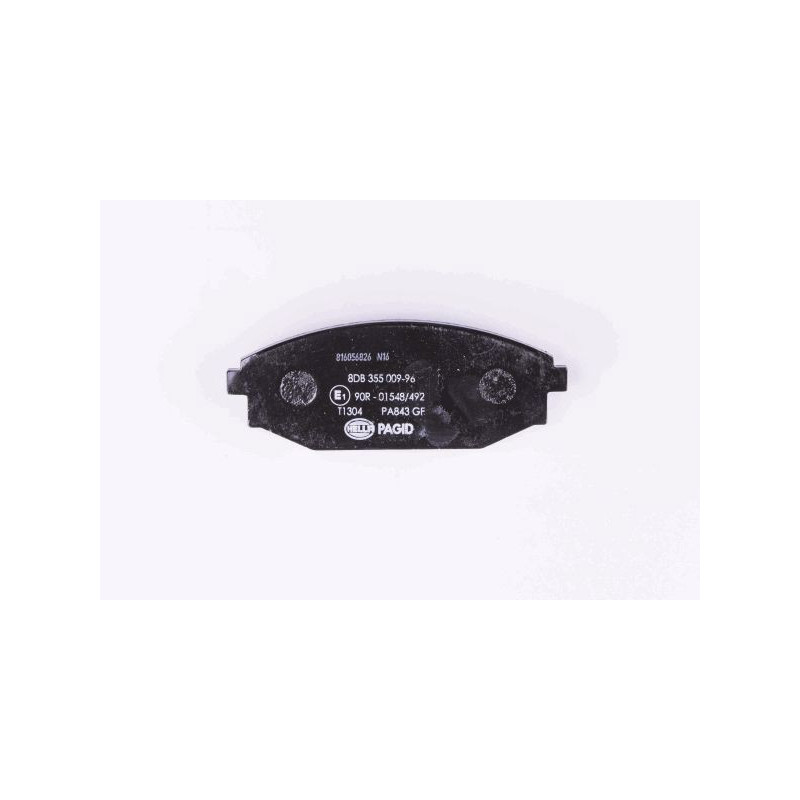 Pastiglie freno asse anteriore - HELLA BRAKE