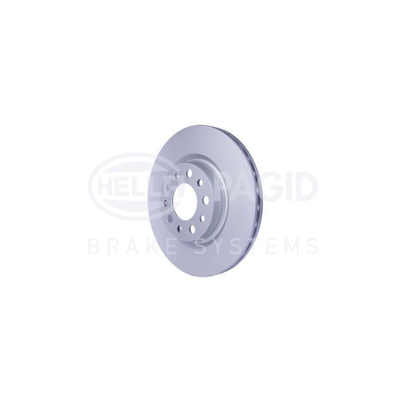 Disco freno asse posteriore - HELLA BRAKE