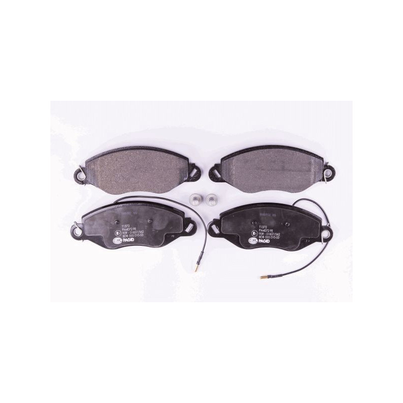 Pastiglie freno asse anteriore - HELLA BRAKE