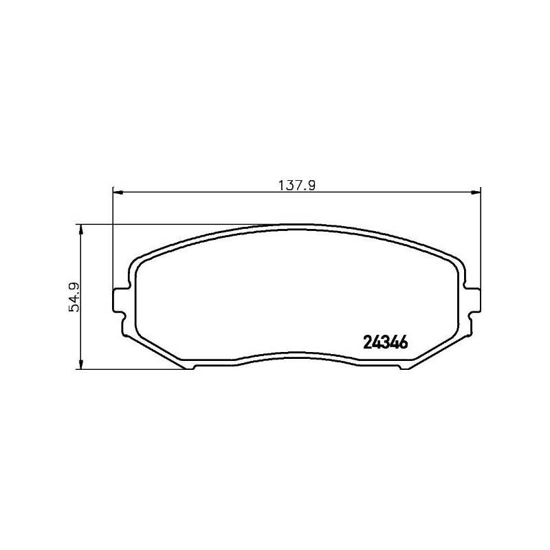 Pastiglie freno asse anteriore - HELLA BRAKE