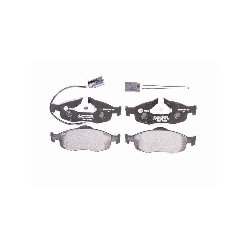 Pastiglie freno asse anteriore - HELLA BRAKE