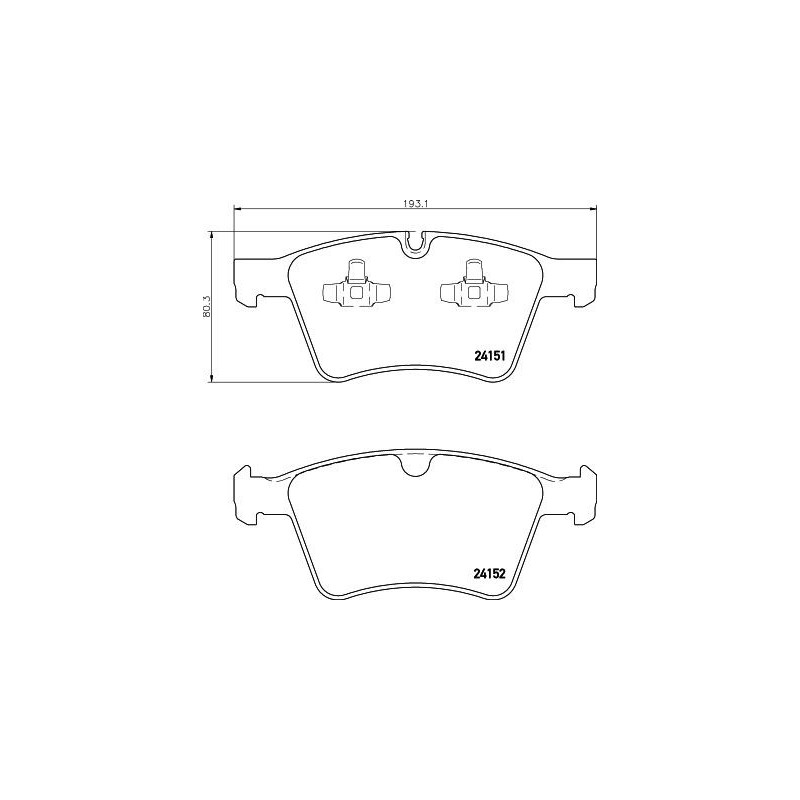 Pastiglie freno asse anteriore - HELLA BRAKE