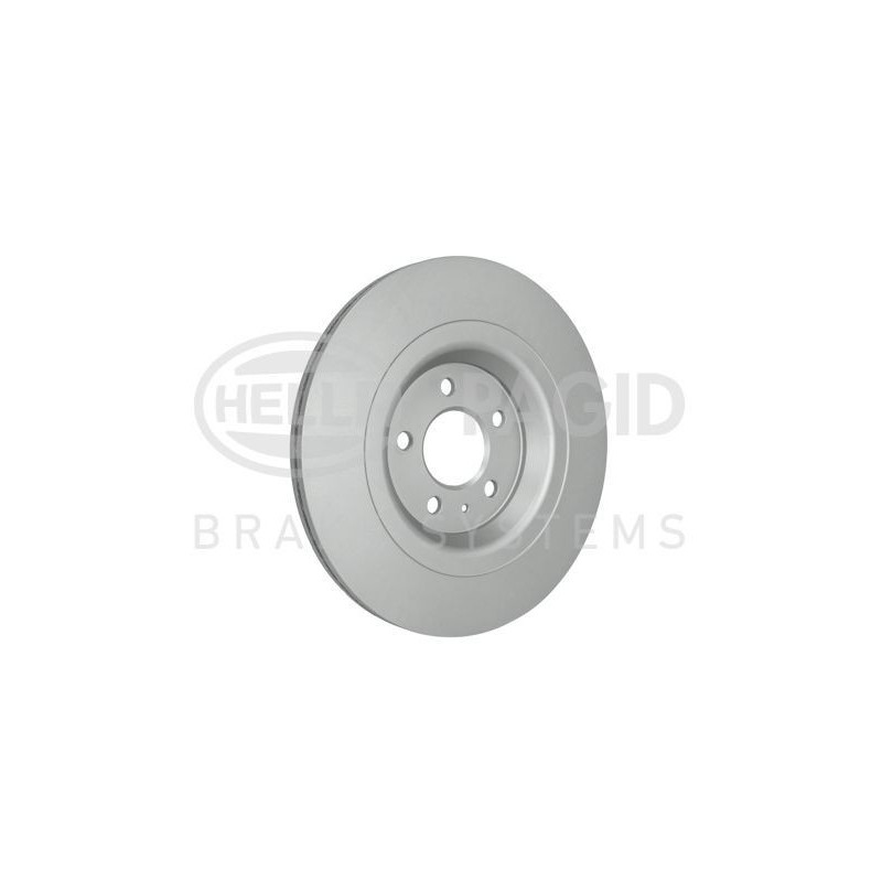 Disco freno asse posteriore - HELLA BRAKE