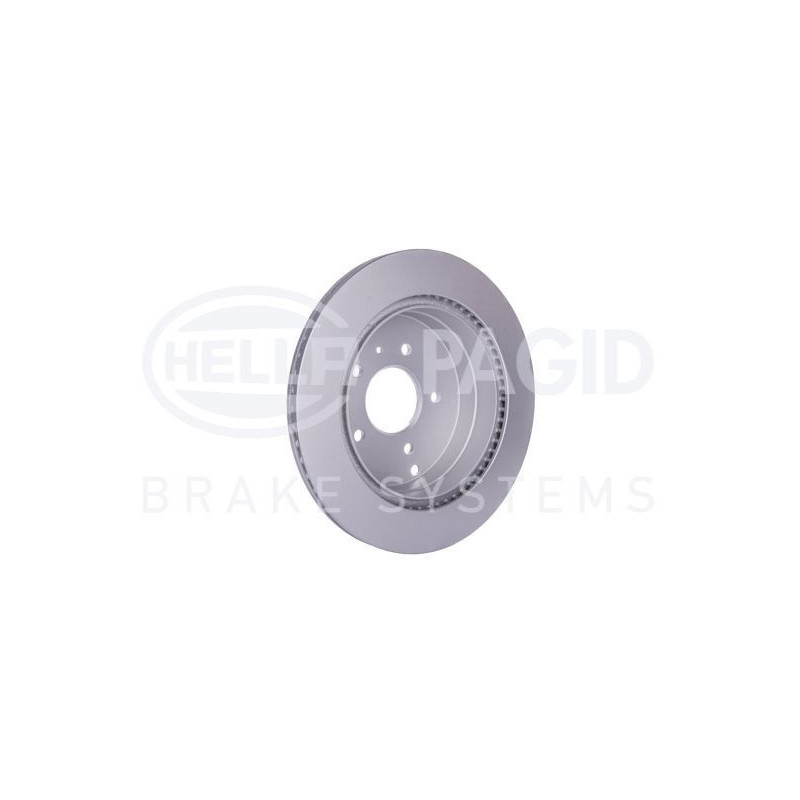 Disco freno asse posteriore - HELLA BRAKE