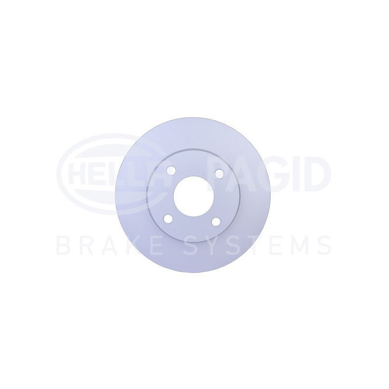 Disco freno asse anteriore - HELLA BRAKE