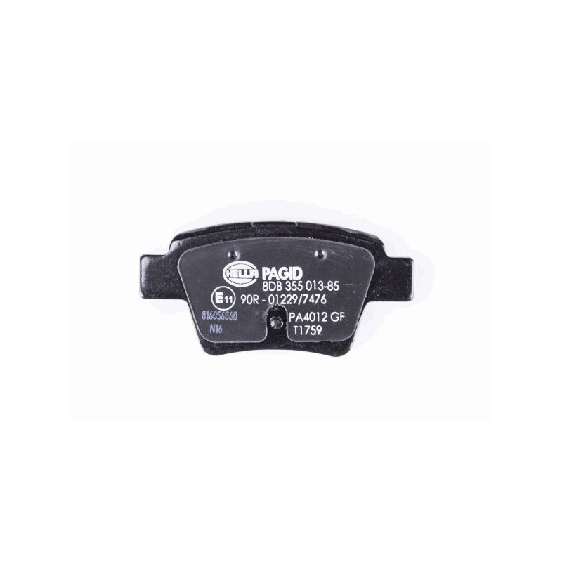 Pastiglie freno asse posteriore - HELLA BRAKE