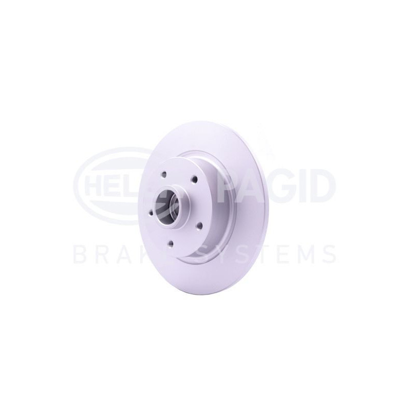 Disco freno asse posteriore - HELLA BRAKE