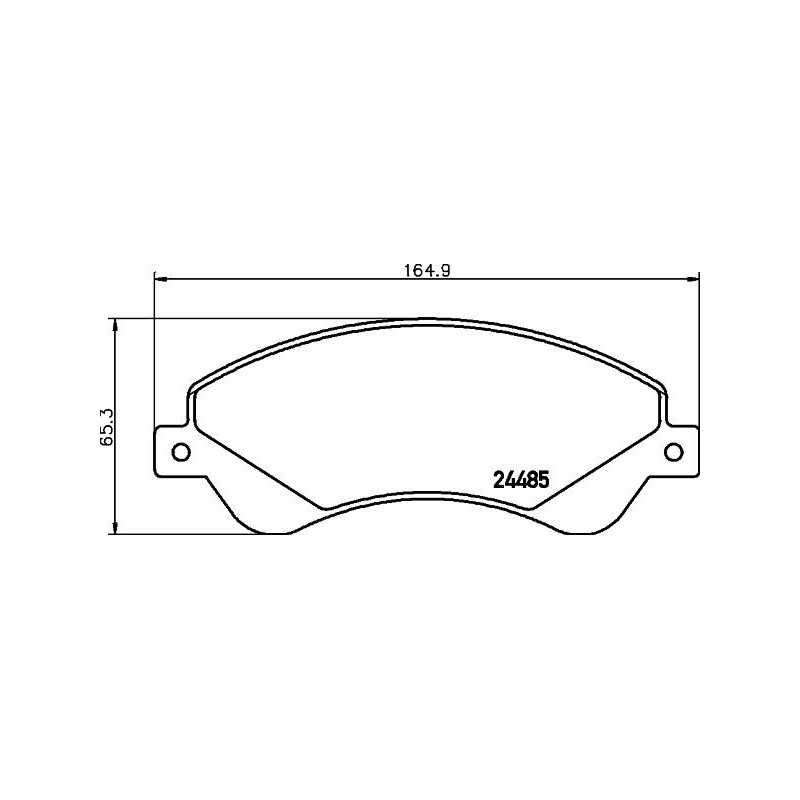 Pastiglie freno asse anteriore - HELLA BRAKE