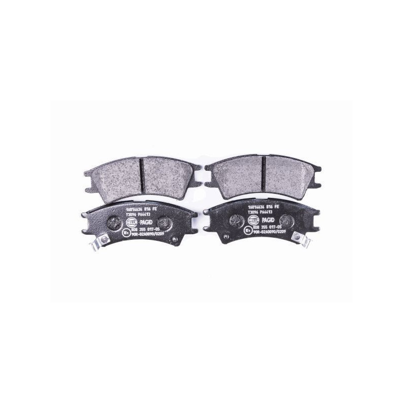 Pastiglie freno asse anteriore - HELLA BRAKE