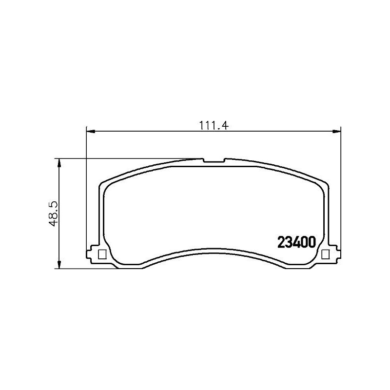 Pastiglie freno asse anteriore - HELLA BRAKE