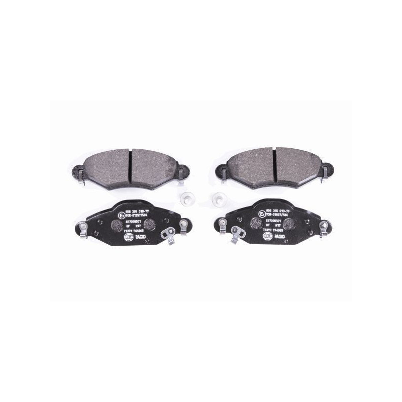 Pastiglie freno asse anteriore - HELLA BRAKE