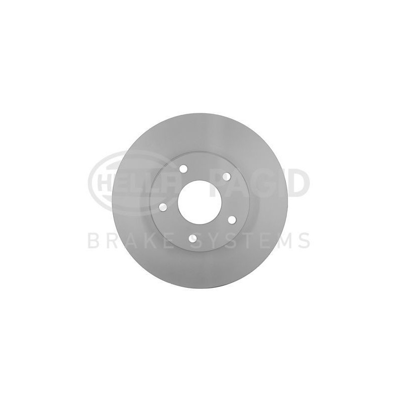 Disco freno asse anteriore - HELLA BRAKE