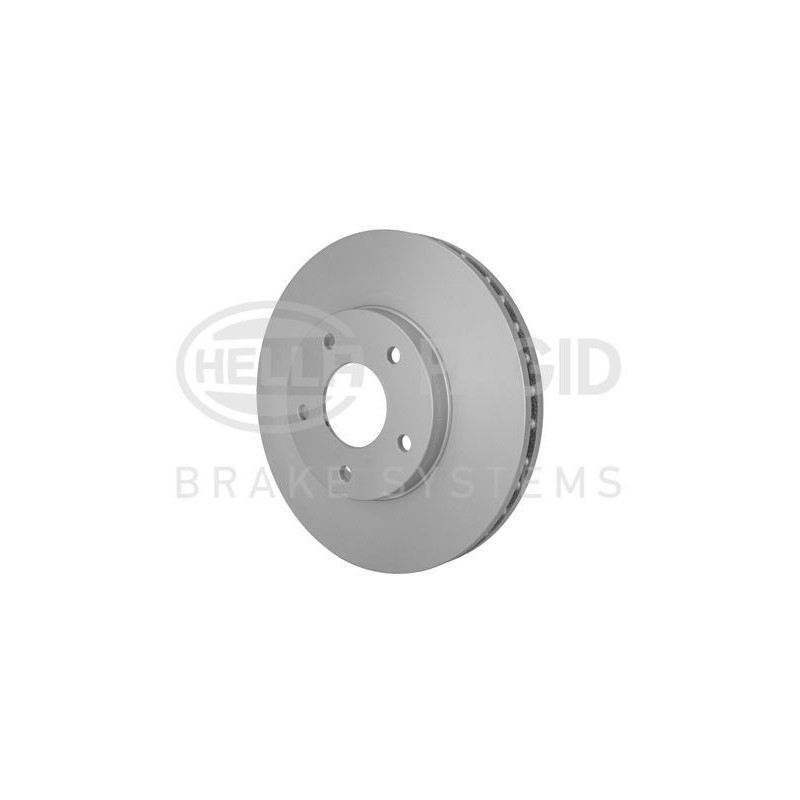 Disco freno asse anteriore - HELLA BRAKE