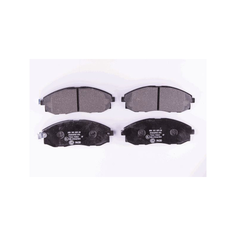 Pastiglie freno asse anteriore - HELLA BRAKE