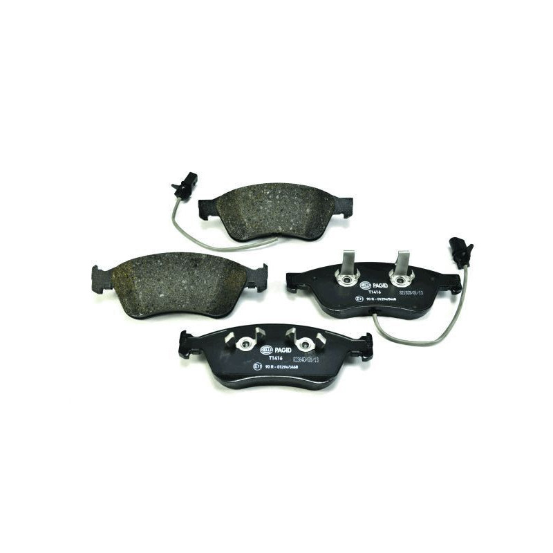 Pastiglie freno asse anteriore - HELLA BRAKE