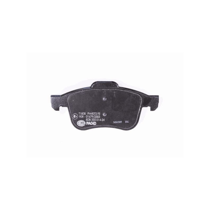 Pastiglie freno asse anteriore - HELLA BRAKE