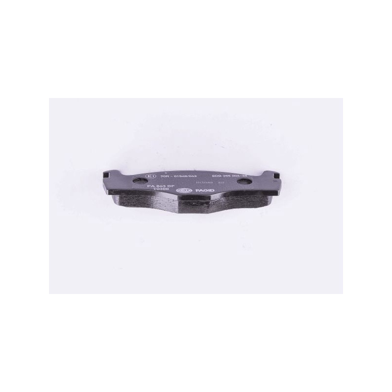 Pastiglie freno asse anteriore - HELLA BRAKE