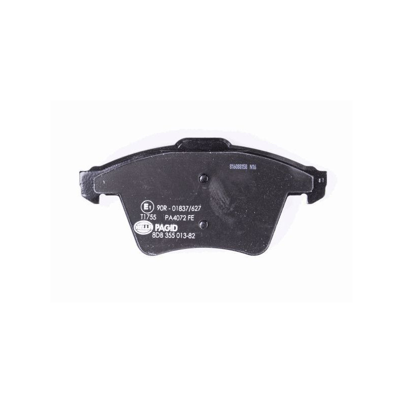 Pastiglie freno asse anteriore - HELLA BRAKE