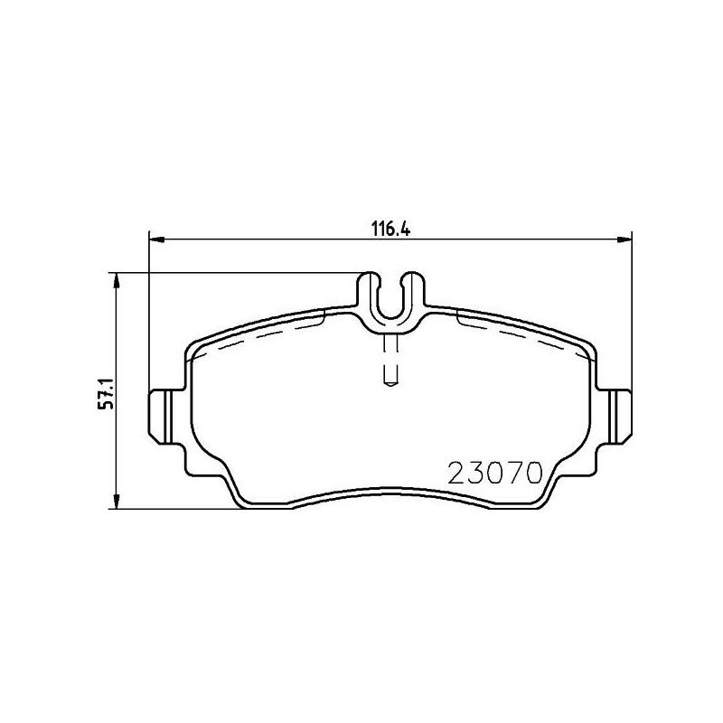 Pastiglie freno asse anteriore - HELLA BRAKE