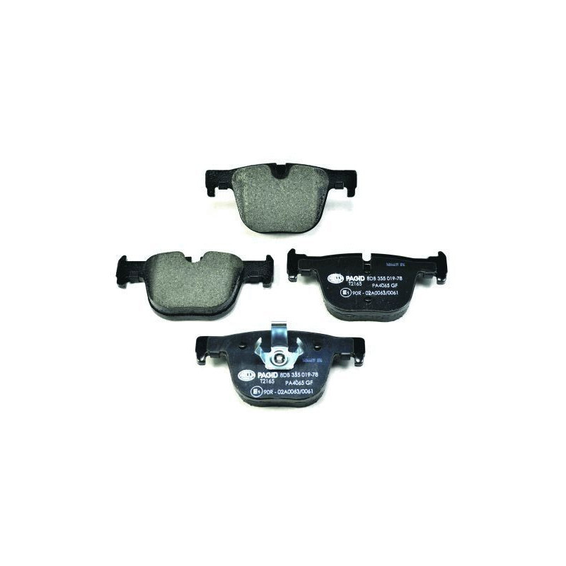 Pastiglie freno asse posteriore - HELLA BRAKE