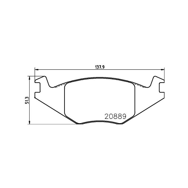 Pastiglie freno asse anteriore - HELLA BRAKE