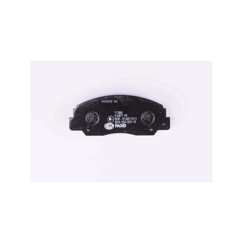 Pastiglie freno asse anteriore - HELLA BRAKE