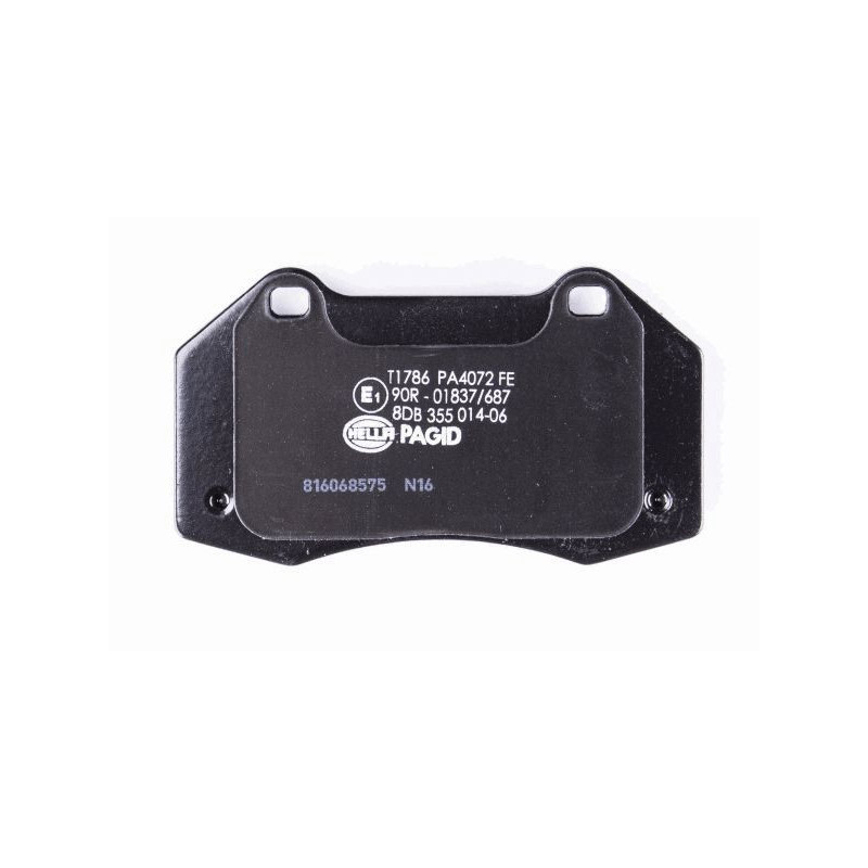 Pastiglie freno asse anteriore - HELLA BRAKE