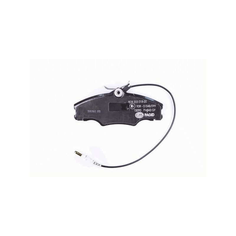 Pastiglie freno asse anteriore - HELLA BRAKE