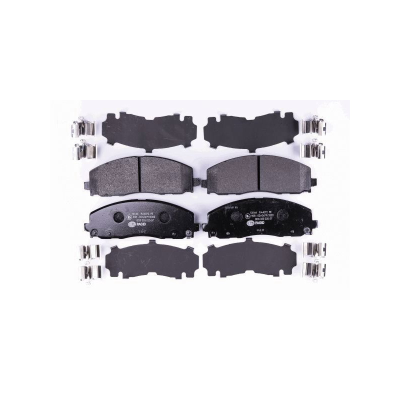 Pastiglie freno asse anteriore - HELLA BRAKE