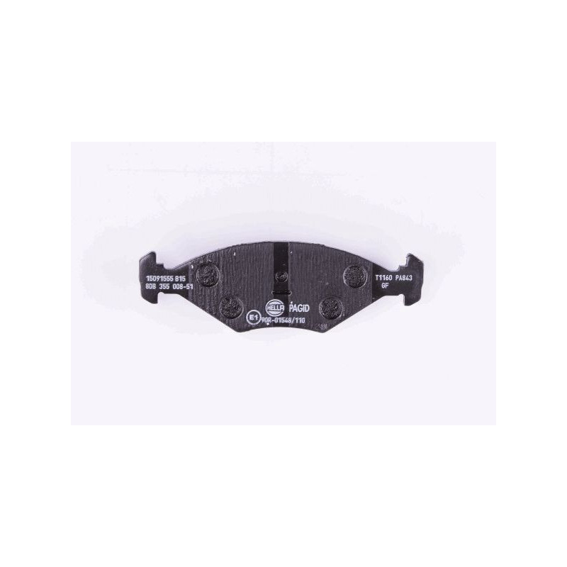 Pastiglie freno asse anteriore - HELLA BRAKE